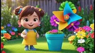 Toy Pinwheels Go Spin Spin Spin | English Nursery Rhyme | Kids Songs | Baby Music