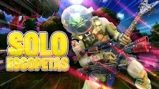 GANANDO SOLO A ESCOPETA CHALLENGE CON SUBS !! - Fortnite : Battle Royale