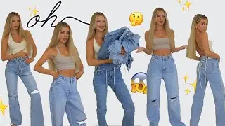 TRYING OH POLLY JEANS... YOU NEED TO SEE THIS!! 👖😱