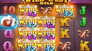 HUGE BETS ON WILD WEST GOLD! (Fortunejack CHRISTMAS!)