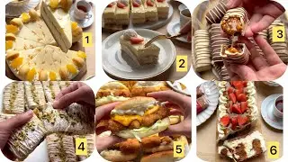 Six delicious recipes for today😍😘 #six #delicious  #recipes #food #bakery #tasty #diy #youtubevideo
