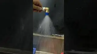 full cone spray nozzle rainy shower type nozzle. 1/2