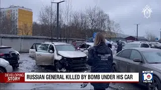 Russian general killed by car bomb