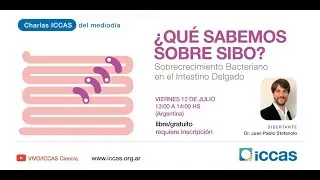 Charla ICCAS del Mediodía - ¿Qué sabemos sobre SIBO?