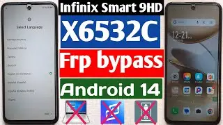 Infinix Smart 9HD Frp bypass Android 14 | Infinix X6532/X6532C unlock frp #new #tricks  #2025