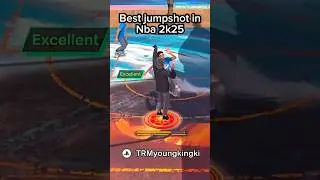 Best JUMPSHOT in nba 2k25 *80 3pt* #trending #nba #2kcommunity