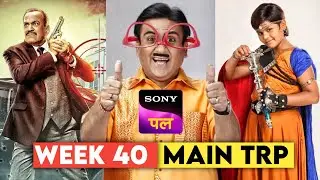 Sony Pal Week 40 (2025) Main TRP