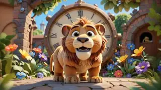 Five Laughing Lions Learn the Time + More Nursery Rhymes & Kids Songs