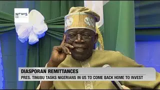 Diasporan Remittances: Tinubu Tasks Nigerians in USA to Come Back Home to Invest | NT | 22-09-23