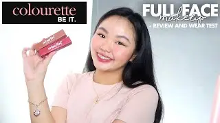 FULL FACE MAKEUP USING  COLOURETTE COLOURTINTS (COLOURETTE COLOURTINTS REVIEW AND WEAR TEST)