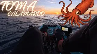 El plan era claro: calamar para el vivo 🦑 | Pesca en kayak