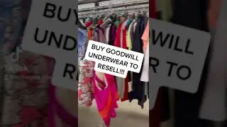 BUY GOODWILL UNDERWEAR! #shorts