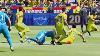 Romania vs Israel  Full Match European Qualifiers * PES 2017 gameplay [GTX 960M]