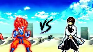 Goku Terror Final OP VS Captain Aizen V2 OP in Mugen