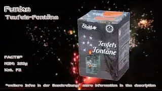Funke - Teufels Font&auml;ne  |  Cracklingmonster?  |  MUSTHAVE?  |  4k @pyrodealer-feuerwerkshop