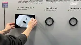 smart-things - sDock Flex - Tablet Wall Mount at ISE 2025