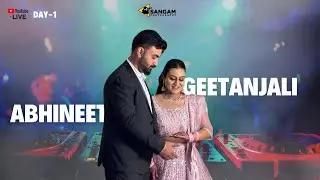 🔴 LIVE SAINT DJ || GEETANJALI & ABHINEET || SANGAM PHOTOGRAPHY 98824-00031, 97793-75731