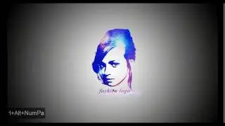 Photoshop Tutorial || Fashion Face Logo Design Galaxy  Effect