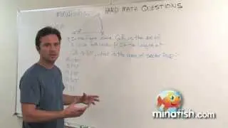 Hard SAT Math Problems Made Easy: Official SAT Study Guide: Page 586, Problem 19