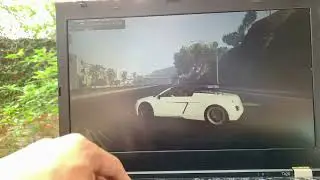 [EGPU-internal display] Play GTA V with thinkpad T420 (outdoor)