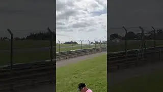 TVR Cerbrea being chased Craner Curves Donington Park #doningtonpark #tvr