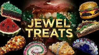 ASMR Eating Jewel-Encrusted Treats 💎🍭 Satisfying Crystal Crunch