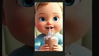 Cute and Satisfying AI baby ASMR eating #asmr #cuteasmr #aibaby #oddlysatisfying #shorts