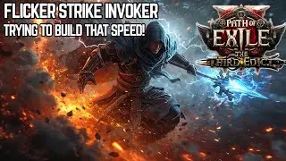 FASTEST MONK IN WRAECLAST 😉 - Flicker Strike Invoker [WIP] | PoE2 | !build