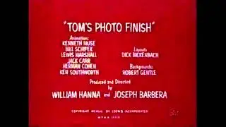Tom and Jerry - Tom's Photo Finish (1957) (1965 CBS TV print with remastered audio)