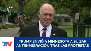 TENSI&Oacute;N EN EE.UU. I Trump env&iacute;a a su zar antiinmigraci&oacute;n a Minnesota tras la muerte de manifestantes