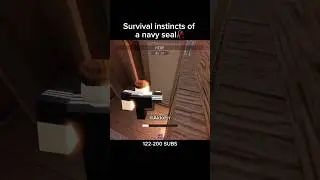 Navy seal plays Run Hide Fight🥀 #roblox #shorts #fyp