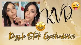 KVD: DAZZLE STICK EYESHADOWS | ¿serán buenas? ¿Valen la pena? ¿Cómo usarlas? 😳🤩🧐