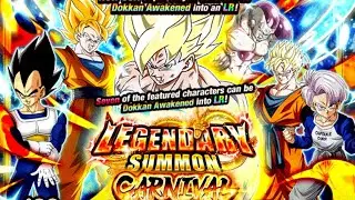 WWC Legendary Summon Carnival LR Super Saiyan Goku Summons! Dokkan Battle #short #dokkanbattle #goku