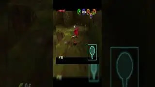 Infinite sword glitch!? #treeslusher #thelegendofzeldaocarinaoftime #glitches #shorts
