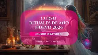 🌙 CURSO GRATUITO: Rituales de A&ntilde;o Nuevo 2026 🌙✨