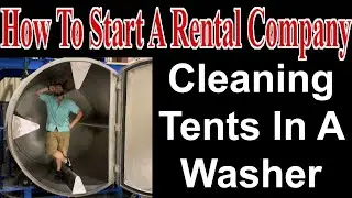 Cleaning Tents -Start A Party Rental Company
