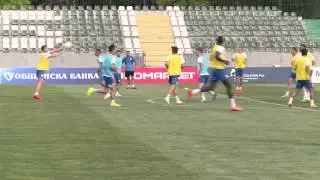 FC Milsami Orhei - Ludogorets Arena, antrenament.