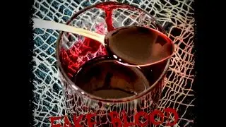 DIY Edible Fake Blood