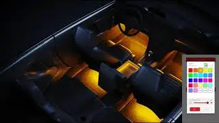 Interior Ambient Lighting Add-on Kit by VAIS Technology. Automotive Grade Quality. Universal fitment