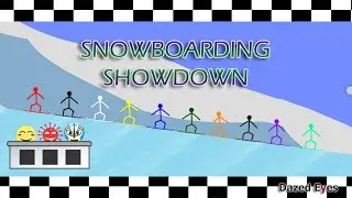 Stickman Snowboarding Showdown | Dazed Eyes