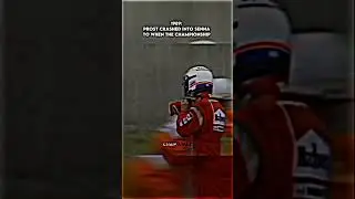 Senna took his revenge on Prost 😈🤩😳 #f1 #formula1 #viral