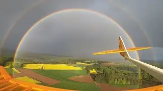 See what a rainbow looks like from above...