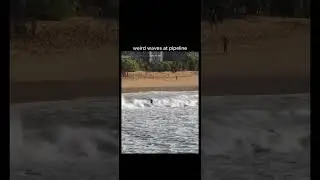 Reverse Waves at Pipeline | Local knowledge is Key  #viral #memes #amazing #ocean