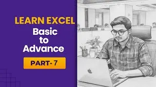 Ms Excel Basic Knowledge in Hindi🧑‍💻 || MS Excel for beginners in Hindi || Part-7