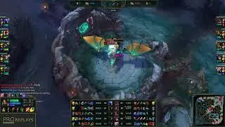 AnDa (NIDALEE) vs LEE SIN - 10/1/1 KDA JUNGLE GAMEPLAY - NA Ranked CHALLENGER Patch:8.24