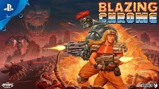 Blazing Chrome | Release Trailer | PS4