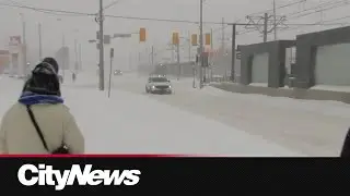 Finch LRT shut down all day due to “weather conditions.”