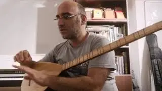 Muhalif ayağı/Segah makamı dizisi ve örnek türkü. Yeni cami avlusunda..