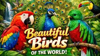 Beautiful & Colorful Birds | Nature&rsquo;s Living Art | Relaxing Bird Video