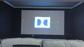 Dolby Atmos 7.2.2 surround sound by definitive technology, LG projector, acoustic pro elite screen